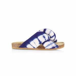 NEW BROTHER VELLIES women's greg sandal in indigo batik
